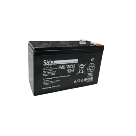 SOLE 7 Ah GEL TECH akumulator