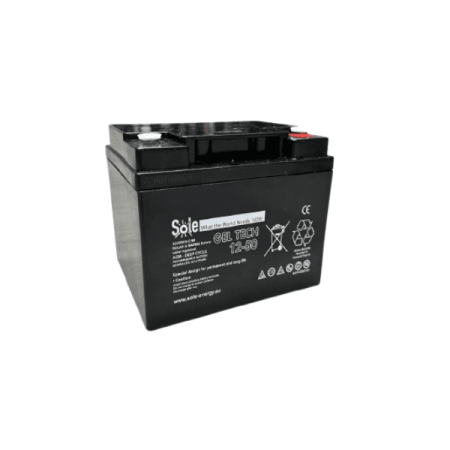 SOLE 50 Ah GEL TECH akumulator