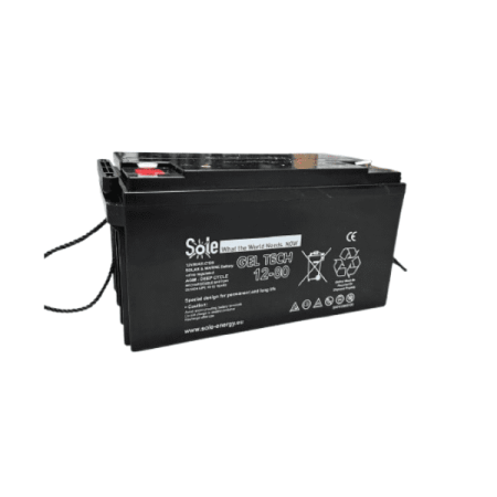 SOLE 80 Ah GEL TECH akumulator