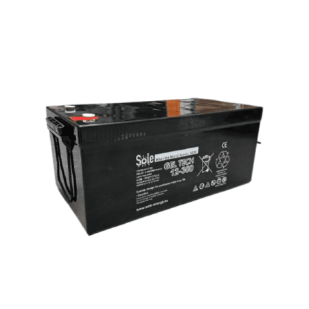 SOLE 300 Ah GEL TECH akumulator