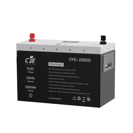 CFE LiFePo4 litij-ionska baterija 12.8V 200 Ah