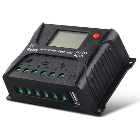 SOLE regulator napona 10A 12/24V sa LCD-om